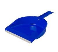 Parodi & Parodi Art. 441 Pelle pour la poussière Plastique avec Caoutchouc Brillante et Robuste Utilisable pour Le Balayage dans la Maison et Le Jardin Bleu ou Vert Assortis