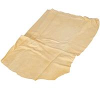 Parodi&Parodi Parodi & Parodi Art.186 Chiffon de Nettoyage en véritable Daim Naturel Idéal pour Nettoyer Les Voitures et Les vitres, en Cuir Couleur Ocre
