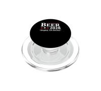 Parodie de la Campagne électorale 2028 de la bière - Design Amusant PopSockets PopGrip pour MagSafe