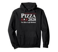 Parodie de la Campagne électorale Pizza 2028 - Motif Amusant Sweat à Capuche