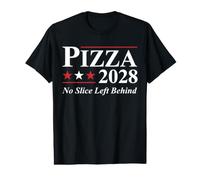 Parodie de la Campagne électorale Pizza 2028 - Motif Amusant T-Shirt Graphique avec Valeur