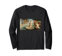 Parodie de la Naissance de Vénus Art Classique pour Amoureux des Chats Manche Longue