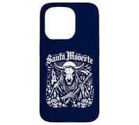 Parodie de Santa Muerte Santa Moerte Coque pour iPhone 15 Pro