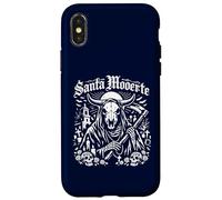 Parodie de Santa Muerte Santa Moerte Coque pour iPhone X/XS