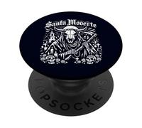 Parodie de Santa Muerte Santa Moerte PopSockets PopGrip Adhésif