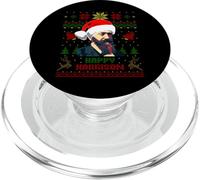 Parodie drôle Benjamin Président Harrison Noël Holiday PopSockets PopGrip pour MagSafe