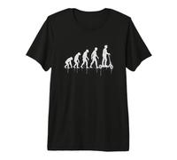Parodie drôle évolution en Trottinette électrique T-Shirt Haut de Gamme