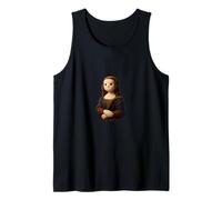 Parodie en Peluche Mona Lisa - Mignon Sourire Renaissance Débardeur