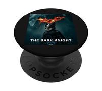 Parodie épique de héros de chien - Art moody Cityscape & Fire Symbol Art PopSockets PopGrip Adhésif