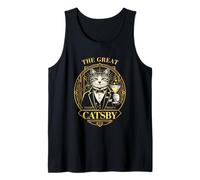 Parodie The Great Catsby Funny Cat Lovers Débardeur