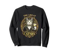 Parodie The Great Catsby Funny Cat Lovers Sweatshirt