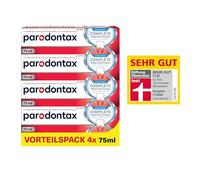 Parodontax Complete Protection Mousse dentifrice Menthe Extra Frais Aide à réduire et prévenir les saignements des gencives, 4 x 75 ml