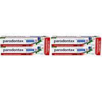 Parodontax Dentifrice Fraîcheur Intense Dentrifice, Soulager La Sensibilité Dentaire, Extra Fresh, Lot de 4x75 ml