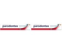 Parodontax Dentifrice quotidien blanchissant au fluor, élimine en douceur les taches sur les dents pour aider à maintenir la blancheur naturelle de vos dents, 75 ml (Lot de 2)