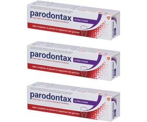 parodontax Ultra Clean Dentifrice au Fluor Dentifrice(S) 3x75 ml