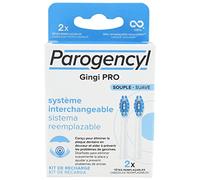 Parogencyl Gingi Pro Système Interchangeable Souple 2 Têtes Remplaçables