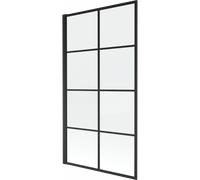 Paroi de baignoire Mexen Alex 70 x 140 cm noir, trempé à 1 aile