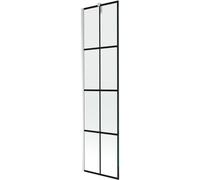 Mexen Next paroi de baignoire 1 volet 50 x 150 cm, grille noire, chrome - 895-050-000-00-77-01 20333 5905315136046