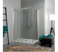 PAROI DE DOUCHE 80x120 PORTE COULISSANTE HAUTEUR 190 CM | DREAM