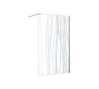 Paroi de douche à l'italienne DANNA sérigraphiée - 140x200cm