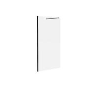 Vente-unique - Paroi de douche à l'italienne - Noir mat - Verre 6 mm - 120x200 cm - DAREN