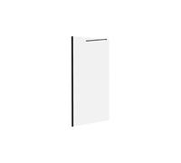 Vente-unique - Paroi de douche à l'italienne - Noir mat - Verre 6 mm - 140x200 cm - DAREN