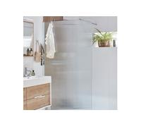 Paroi de douche Contra flute 120cm + kit profilé Chromé
