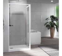 Paroi de douche fixe et réversible - Riviera 2.0 F 88-92CM V.GR BLC NOVELLINI