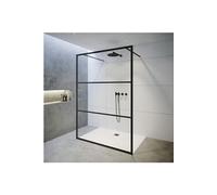 Paroi de douche italienne GRID 401 RIHO 100x200 cm