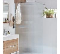 Paroi de douche Contra flute 100cm + kit profilé Chromé