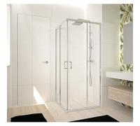 Paroi de douche latérale pour accès d'angle à porte coulissante - 78 à 81 cm - Ocean A NOVELLINI