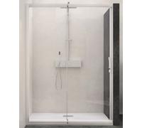 Paroi de douche MACAO CLASSIC avec 1 volet coulissant 142-155 KINEDO PA1645BTNE