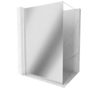 Paroi de douche Mexen Kyoto 110 x 200 cm, verre miroir 8 mm, profilés en alum...