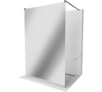 Paroi de douche Mexen Kyoto 120x200 miroir Gun Metal