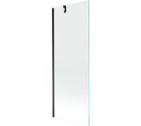 Paroi de douche Mexen Next, 70 x 150 cm, transparente, noire, fixe