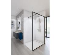 Paroi de douche ouverte Baleares Atelier 4 - Verre Timeless 8mm - Saint-Gobain Verrerie Aurys