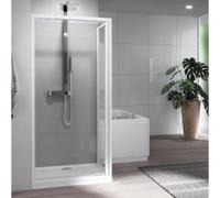 Paroi de douche pivotante et réversible - Riviera 2.0 G 88-92CM V.TR BLC NOVELLINI