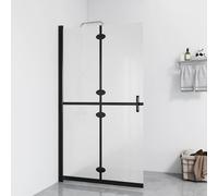 Paroi de Douche Pliable Verre ESG Dépoli 70x190 cm Cloison Baignoire vidaXL