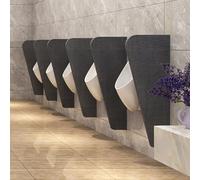 Paroi De Séparation Pour Urinoir,Cloison De Toilette Pour Écran D'urinoir,Écran De Confidentialité Pour Urinoir Pour Homme Mural,Extension Cloison De Toilette,Pour Espace Public(Gray,1PC)