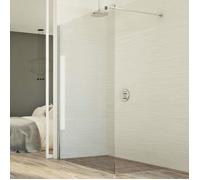 CABINE DE DOUCHE PAROI PARE FIXEBOX 1 CÔTÉ EN VERRE TRANSPARENT 8MM H198 WALK IN