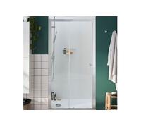 Jacob Delafon Paroi Douche Serenity, 100 cm, Porte coulissante réversible Instal. Niche