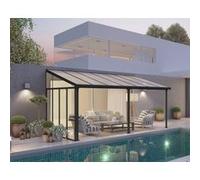 Palram - Paroi Latérale Grise Pour Pergola 704484