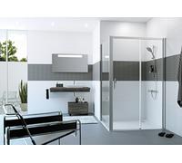 Paroi latérale carrée HÜPPE Classics 2 EasyEntry pour porte coulissante, larg...