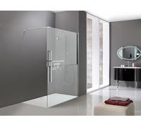 Paroi latérale carrée HÜPPE Duplo pure Walk-In 1 pièce, largeur : 120 cm,