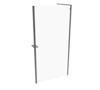 Paroi latérale HÜPPE Select + Frame seule, étrier transversal, épaisseur de v...