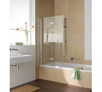 Paroi pliante Kermi DIGA 2PR 10015, DI2PR100152AK, Couleur: Verre véritable blanc clair