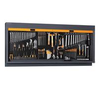 Paroi porte-outils Beta C55P avec volet roulant pour atelier avec KITGPS 50 pcs