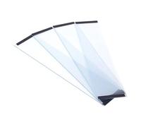 Paroi pour cage à oiseaux - Panneau transparent en PVC - Isolation - Dispersion de protection complète - Ignifuge - Facile à nettoyer - Clarté à long terme - Pas de gêne visuelle - Parois latérales