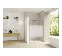 Paroi Smart Design P Charnières sans seuil 90 chromé cosmos droite - KINEDO PA1411CCOED