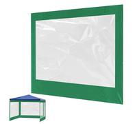 Parois latérales d'auvent - Auvent latéral portable | Parois latérales de tente d'auvent instantanées pour auvent, imperméable, mur d'ombrage de tente de 3 x 2,1 m avec fenêtre transparente